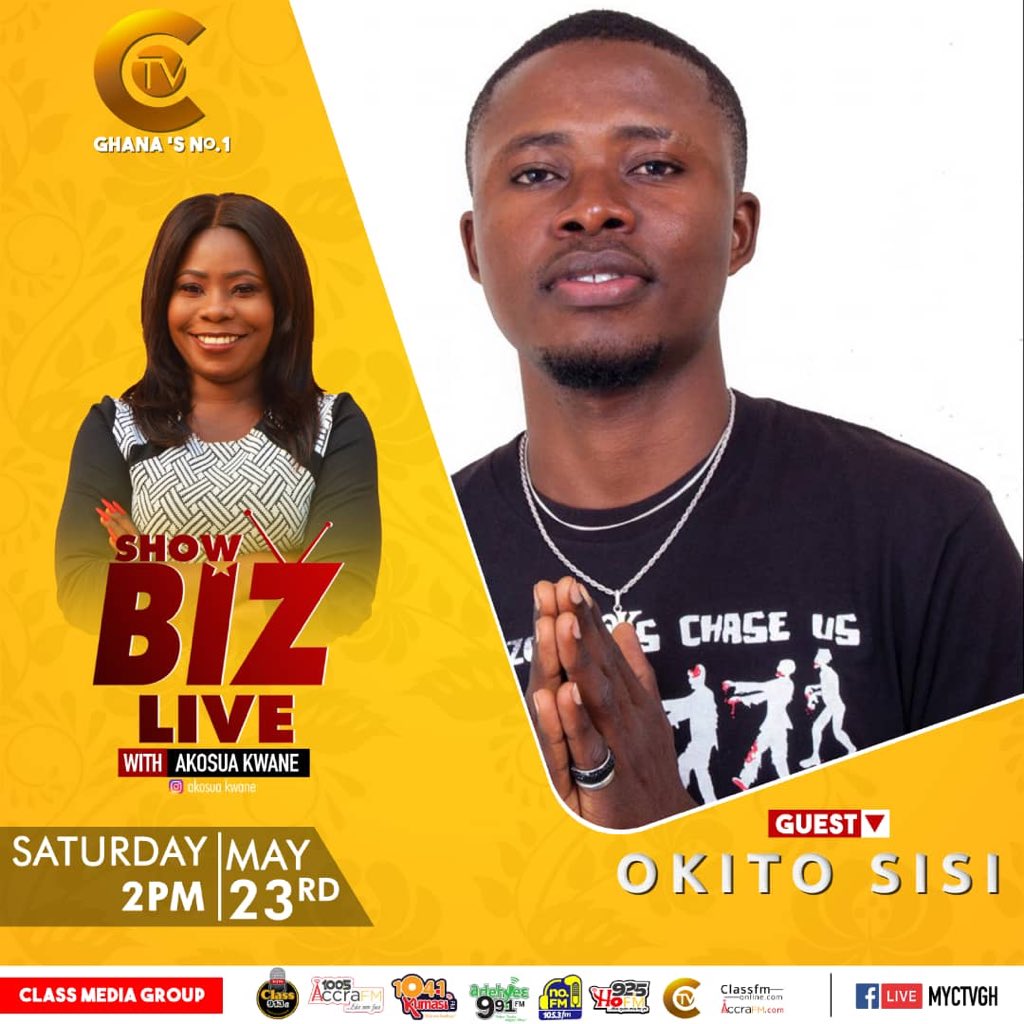 okitosisi's tweet photo. Catch me live on @Official_CTV this Saturday 2pm. #waniawu #showbizlive Don’t Miss Out! https://t.co/FOUXBr63Ex