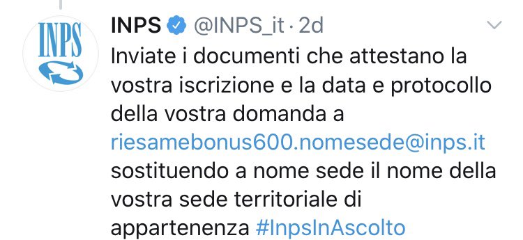 Satine_a's tweet photo. @PMarco67 @TaniaIorio @MacariPaola @INPS_it Sarà qs quello che devi fare? https://t.co/SK52QTnKxF