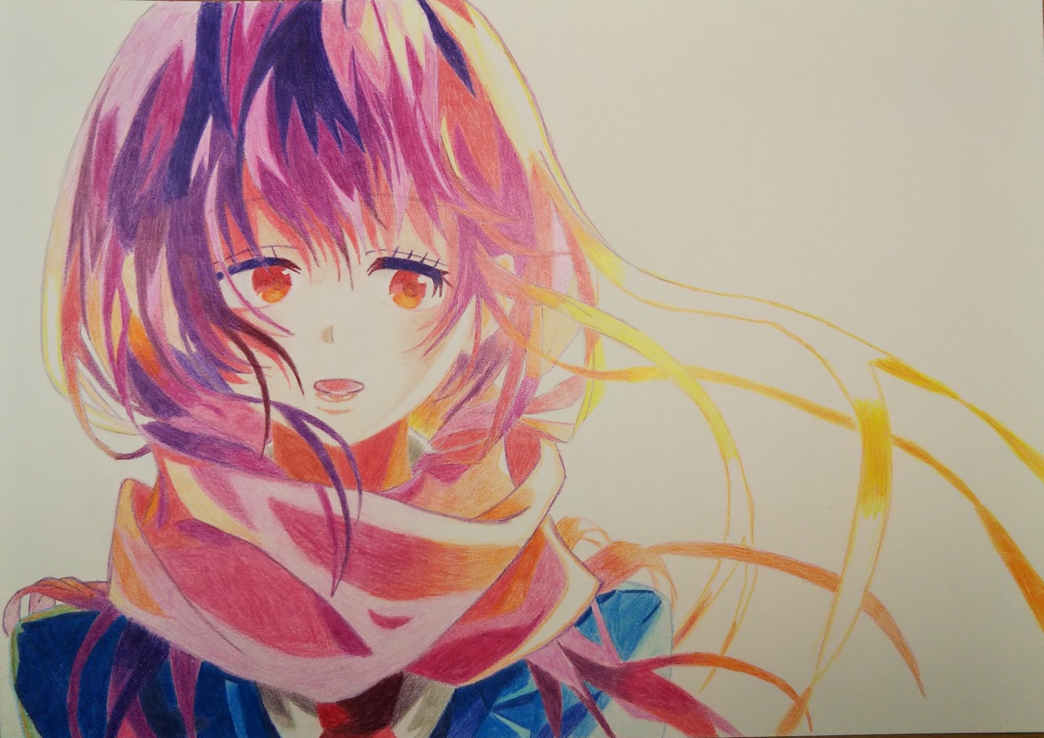 Twitter 上的 タク お絵描き 早坂あかり描きました Honeyworks 早坂あかり 色鉛筆イラスト T Co Fy1wvnx4jk Twitter