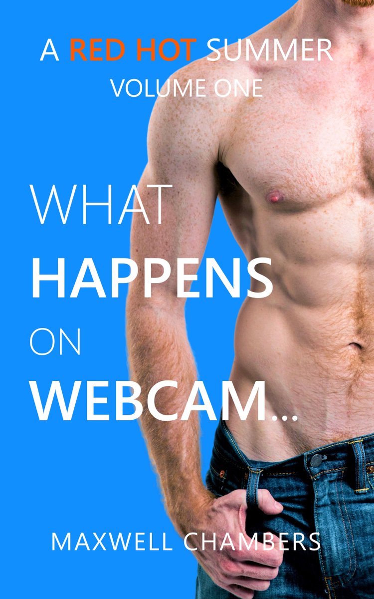 MaxwellErotica's tweet photo. When you can’t sleep the night before a big job interview, what do you do? Go online and meet a redhead Adonis, of course.

'What Happens on Webcam...' #ebook now available on Kindle: https://t.co/9dS8bmCUsH 🇺🇸 Preview below 👀

#erotica #gay #redhot #erotic https://t.co/L7oY9A64uM