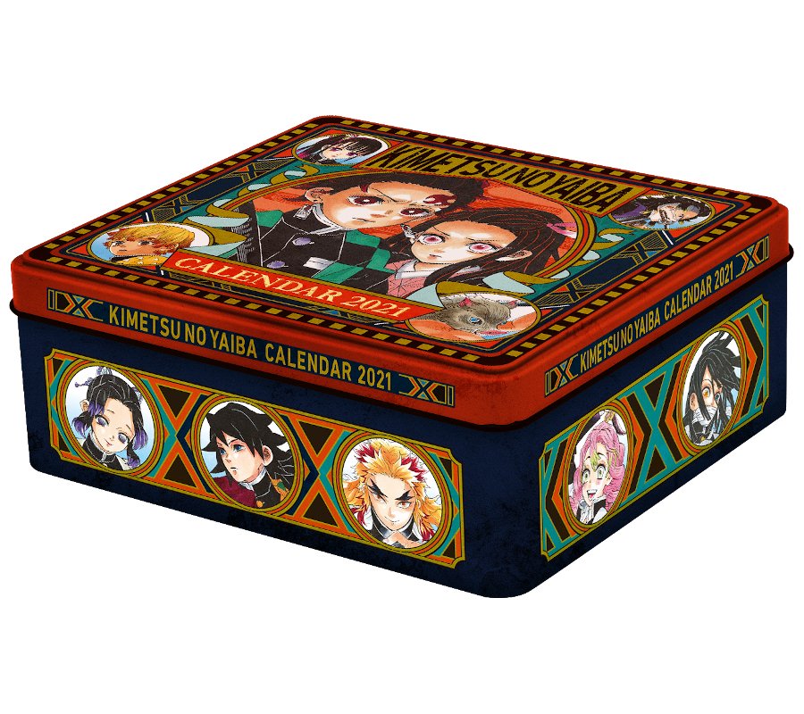 ☆予約受付中☆ 『鬼滅の刃』コミックカレンダー2021 特製缶入り
