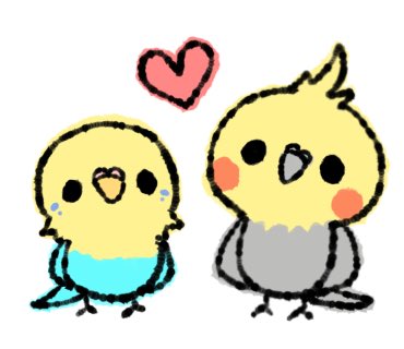 インコのtwitterイラスト作品 インコのtwitterイラスト作品
