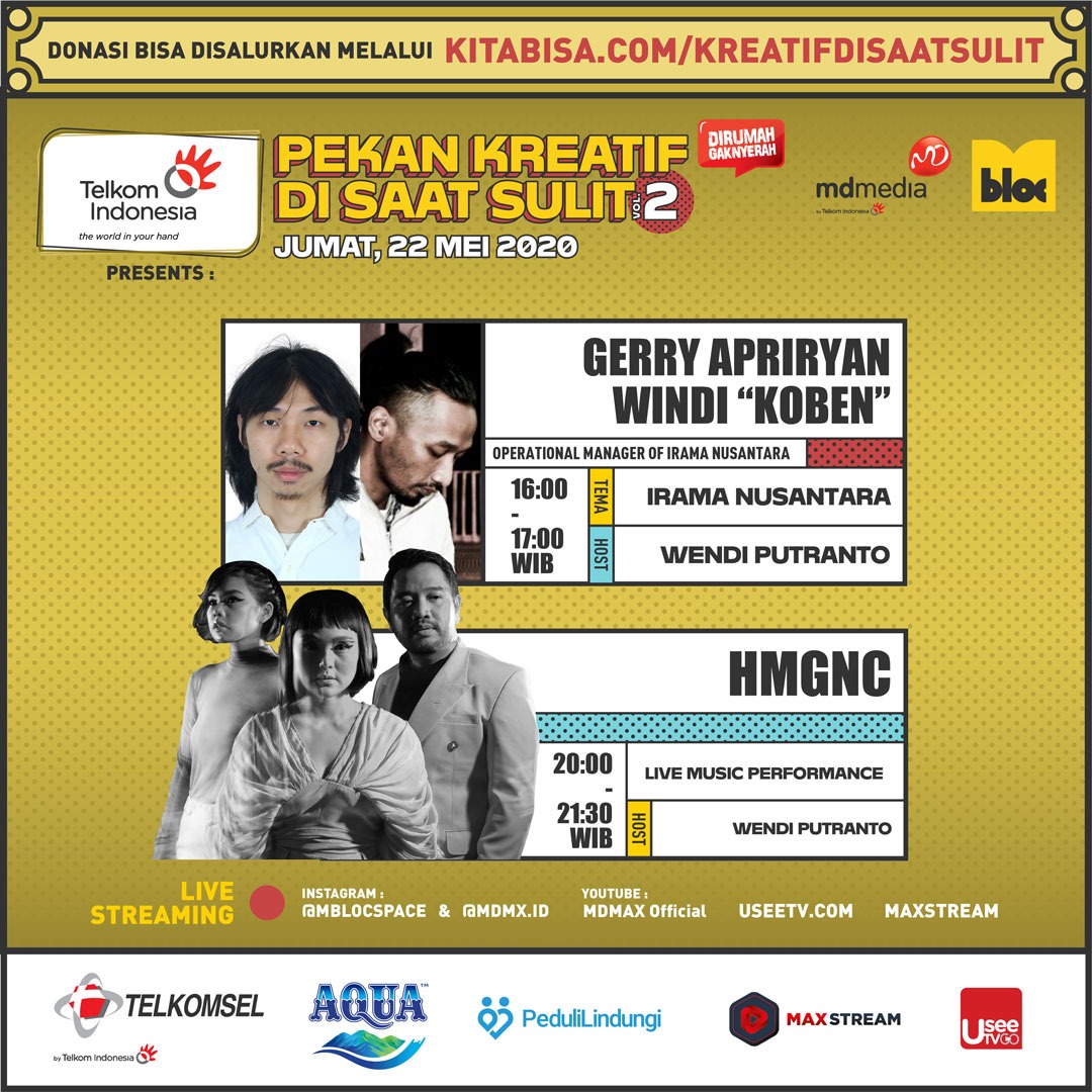 edysobari's tweet photo. Di penghujung Pekan
Ayo, bergabung di channel Live instagram &amp; YouTube @MDMAX Official, aplikasi Maxstream, https://t.co/k08JuFCHfn  serta Instagram live dan YouTube @mblocspace
#DirumahGakNyerah
#DIrumahAja
#kreatifdisaatsulit
#bumnuntukindonesia https://t.co/1lpAx0iuBb