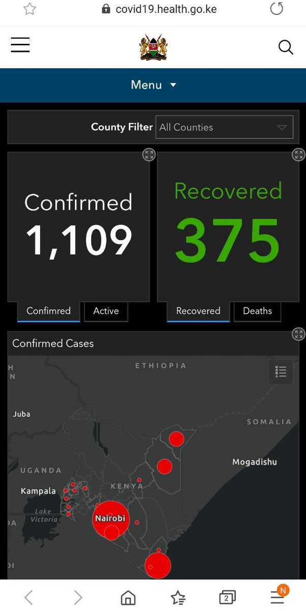 Tech as an enabler :  covid19.health.go.ke