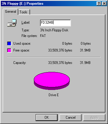 and the LS-240 could do it.It was called FD32MB mode, and it managed to stuff 32 megabytes onto a bog-standard high density 3.5" disk!