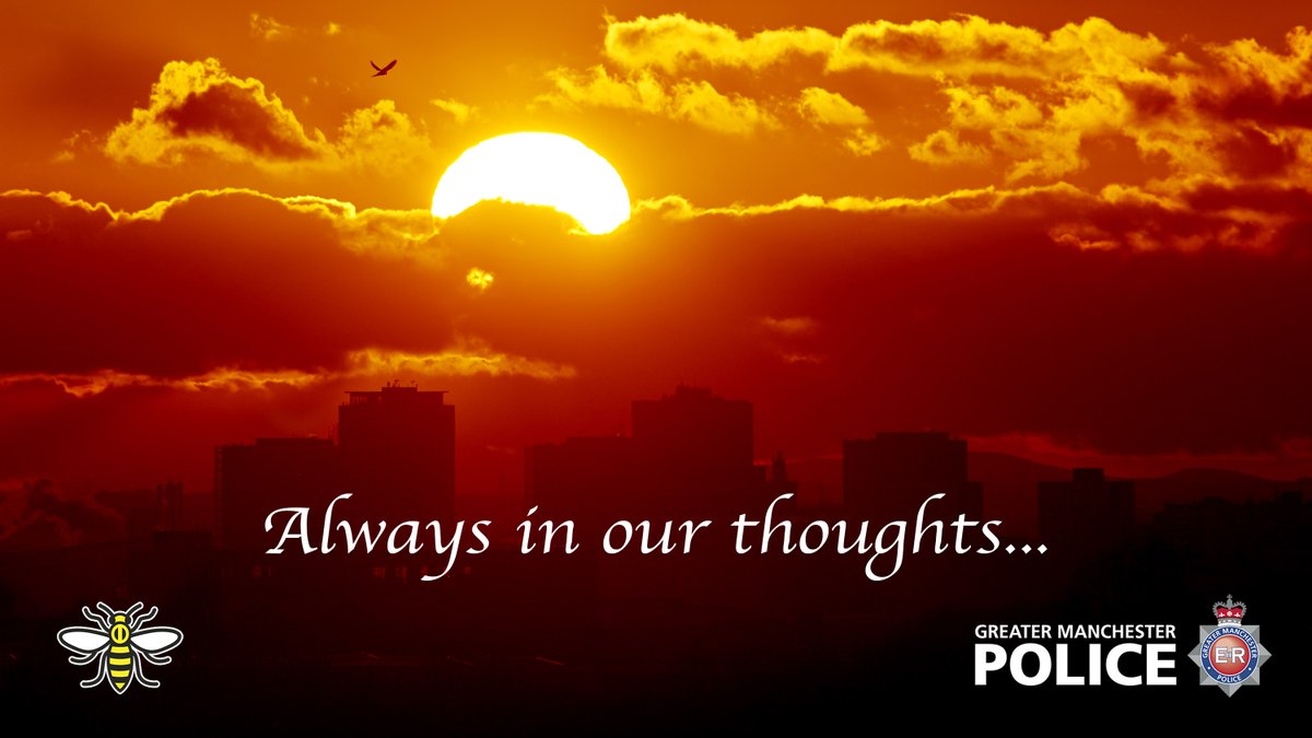 Three years on, our thoughts and hearts go out to all the innocent victims and their families, who tragically lost their lives or were affected by the Manchester Arena attack on 22 May 2017. We will always remember them. 🐝 #WeStandTogether