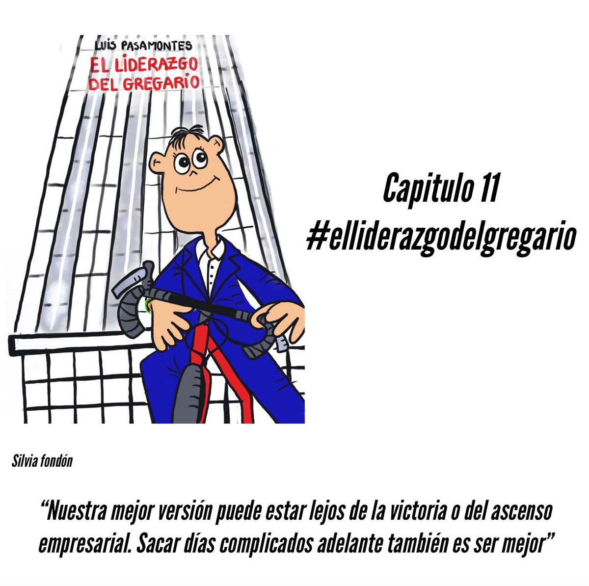 Ahora viviremos momentos en los que tal vez los resultados no lleguen de inmediato y eso no quiere decir que nuestro equipo no esté dando el máximo. Valor al esfuerzo en momentos complicados. .

#capitulo11 #elliderazgodelgregario #libro 
🖍ilustración: Sílvia Fondón