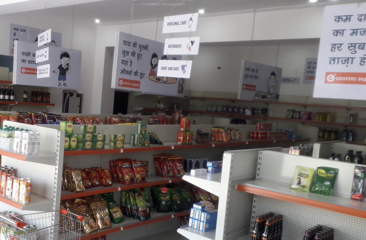 theknownface's tweet photo. We are looking to empower 1,000 business owners and create employment opportunities for 10,000 people over the next 12 months through this program. Applications are open at https://t.co/Y8IaOtmAg5 or drop a line at getmarket@grofers.com. Pictures from partner store in Lucknow.[5] https://t.co/ng7AzEdaG2