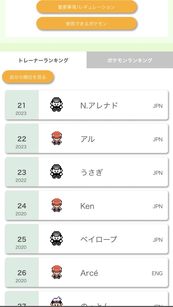 アル ポケモンhomeがアップデートされたということで シーズン4ダブルで22位の時のレートを確認すると23でした 人口 が爆発的に増えたのと レートが見れない状態もあってか 思ってた以上の成績だったのでちょっとびっくりですw