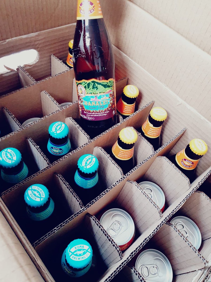 Thanks for the samples <a href="/KonaBrewingCo/">Kona</a> I look forward to trying each and every one of these out 🍻 #beer #craftbeer #sample #drink #summer #refreshing