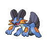 @FroKipp swampert is a water pokemon.
Its arms are hard as rock. 
With one swing, it can
break a boulder into pieces.