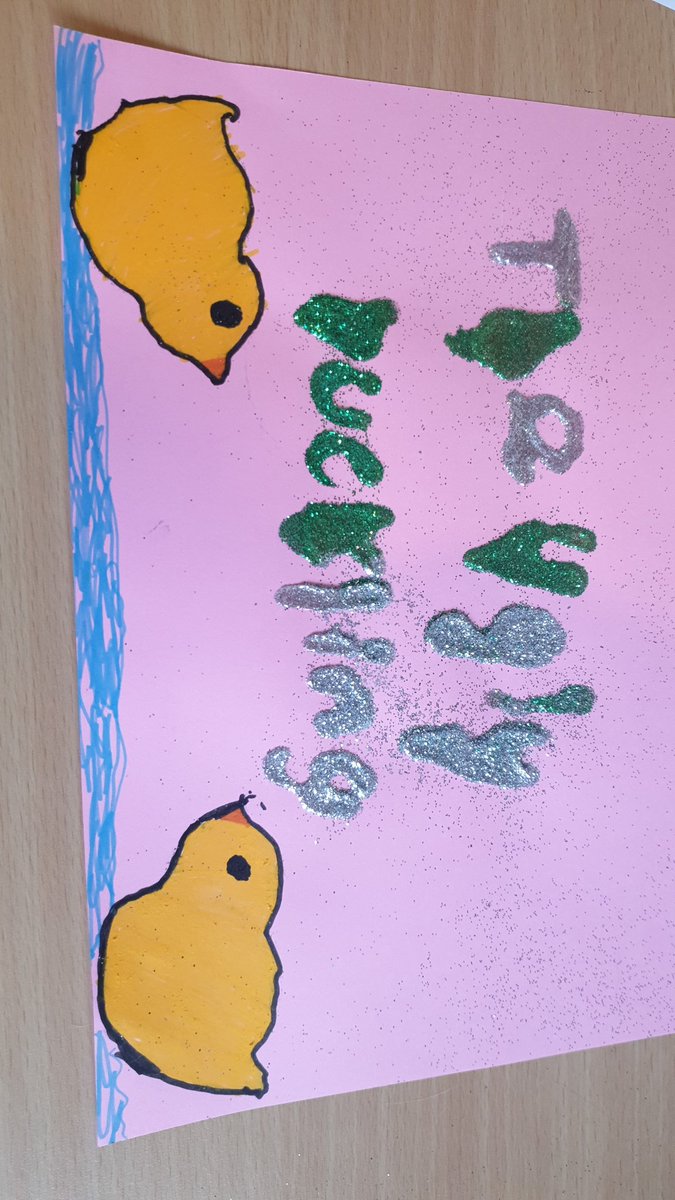 RachelGarton6's tweet photo. Lilahs recreation of the ugly duckling front cover @Acreheads7ST @Smeaton2019 #smilertasks https://t.co/r3uco5Okq6