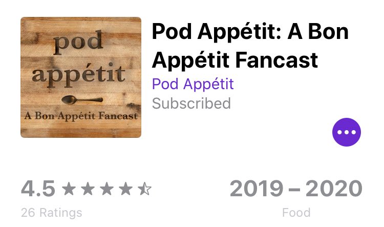 pod_appetit's tweet photo. Hey #FanAppetit! Please leave us a review on @ApplePodcasts if you’re enjoying our show! We’ll read it and thank you in our shoutouts ❤️🧄❤️🧄❤️🧄❤️ #IWDFCFTBATK #bonappetit #batestkitchen #batk #podappetit
https://t.co/nLOIcw42NY https://t.co/MWl12NyQW4