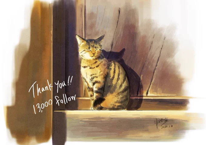 ありがとうイラストのまとめ?️
猫ちゃんいっぱいのアカウントになってきましたね! 