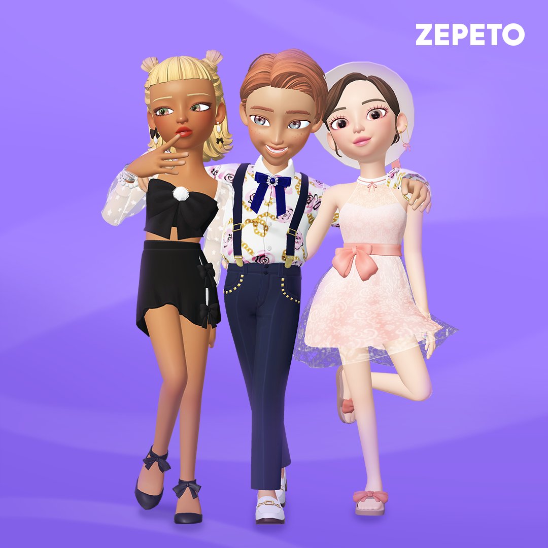 zepeto_official's tweet photo. Stylish and Chic, Ribbon Collection is open!
Try it out with friends by tagging them! 😘
#RibbonCollection #ZEPETO #Avatardesign https://t.co/mibQm1juYI