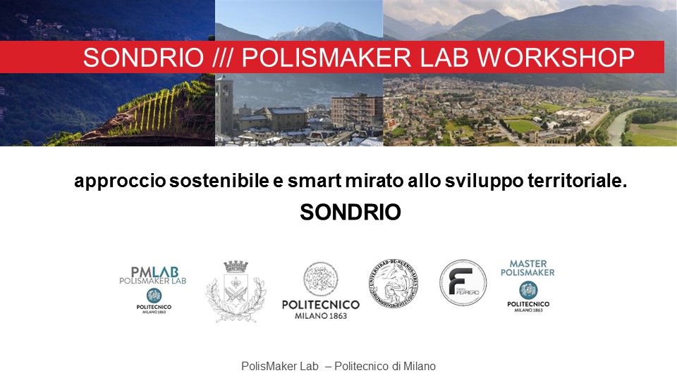 PolisMaking's tweet photo. FINAL COUNTDOWN WORKSHOP
PRESENTAZIONE SONDRIO
Venerdì 22 Maggio 2020.
Inizio ore 15.00 (ora italiana)
La Conferenza sarà erogata sulla piattaforma online Microsoft Teams.
Per informazioni: polismaker@polimi.it
#Sondrio #PolisMaker https://t.co/OWdhuzTHNs