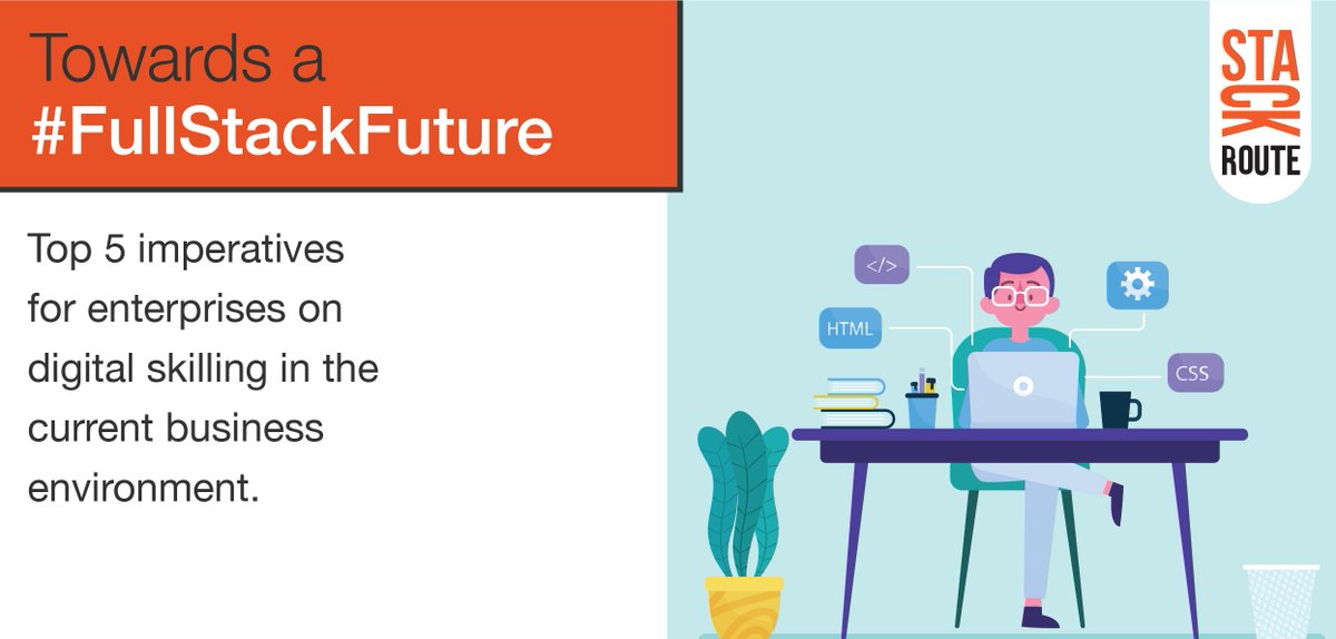 Stack_Route's tweet photo. Backed by our experience of providing outcome-driven, #deepskilling solutions to digital engineering teams, StackRoute presents the top 5 imperatives for organizations on #digitalskilling in the current business environment.
https://t.co/cL0QqB8O9R https://t.co/MR3McCRprG