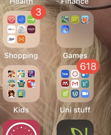 SWAcademicScot's tweet photo. I think it’s time I gave up on the notion that I will have the time and space to ever catch up with these notifications... 😬 #lockdownlife #lettinggo #hitdelete https://t.co/X7Izee4O55