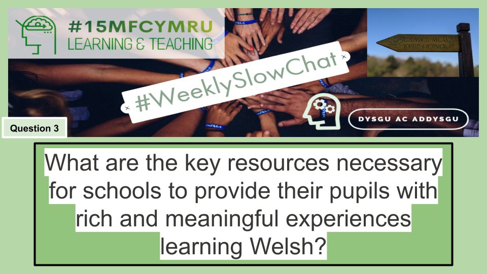 The  #WeeklySlowChat this week is based around this post by  @dr_kevinsmith:  https://bit.ly/2ZfImi2 . There are 3 questions this week. Here is Question 3.Please feel free to join in the discussion.  #15MFCymru