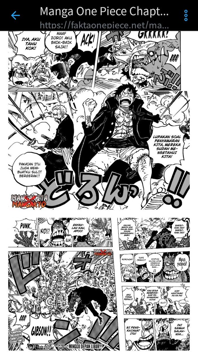 One Piece Manga Bahasa Indonesia 980