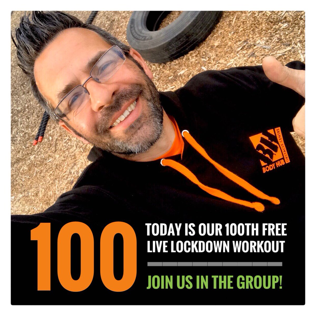 Today is our 100th FREE workout and I hope you can join me. 

9am - Senior Home Fitness 
10am - Adult Home Boot Camp 

See you soon 😃👍

👇Follow the link to join the group👇
facebook.com/groups/2706723…