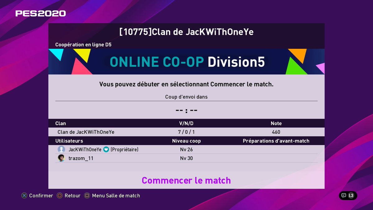 Bonjour à tous. Vidéo en préparation par l'ami 
@Aidden_PFS
 de 
<a href="/ProFumaSoccer/">Pro Fuma Soccer</a>
. On vous expliquera comment éviter les équipes #myclub en #coop sur #eFootballPES2020 👀

Méthode fiable à 💯
Notre bilan hier (Défaite contre myclub pendant les tests 🤷‍♂️) 👇