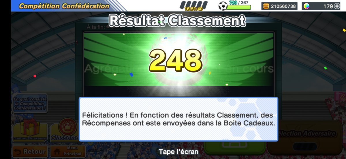 ff_mambo's tweet photo. Yo
L'heure du bilan CvC : 4 défaites,1 de + qu'a notre habitude
On va se relever (pire classement CvC)
Bilan : 10V &amp; 4D (Contre les 1er , 2eme , 58eme et 60eme) 
Félicitations @FuryosteamCTDT qui ont fait le taff comme d'ab💪
+ 25 ballons SSR 
#WarConf
#CaptainTsubasaDreamTeam https://t.co/vKcqmOdwvV