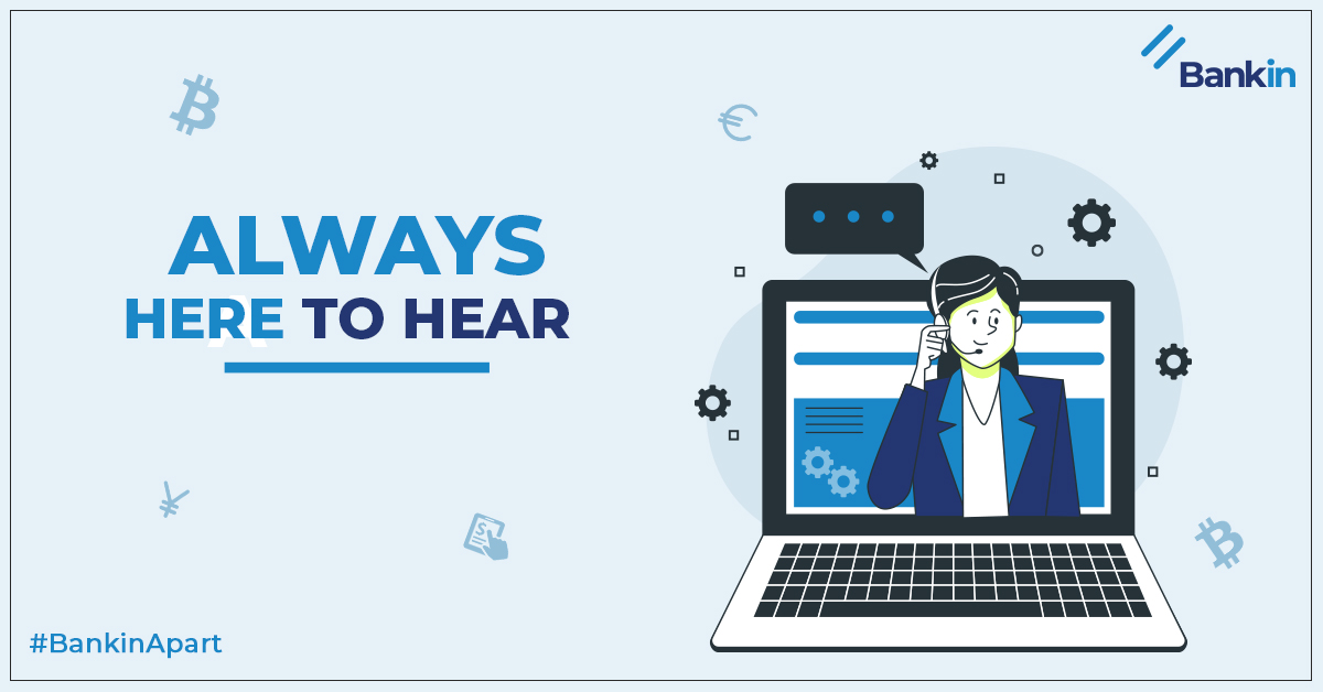 BankinApp's tweet photo. we are always here to hear what our clients issues.
#onlinetransaction #onlinetransfer #internationalpayments #internationalpayment #ClientIssues #HereToHear #Resolution #transfermoney #digitalpayment #gocashless #digitalpayment #BankinApart #BankinApp #Bankin https://t.co/XNx94vXGJ7