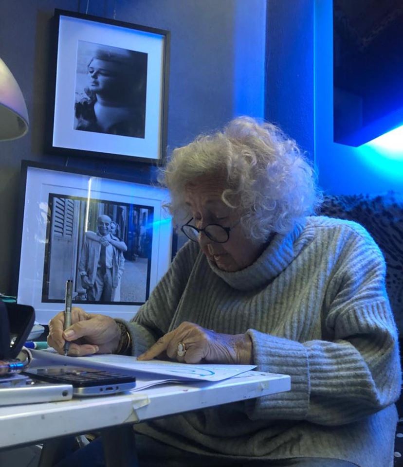 "Io, conservatrice di ricordi": una nostra recente intervista a #NandaVigo, designer e architetto, protagonista dell'arte del Novecento e grande amica del San Fedele, scomparsa sabato scorso sanfedele.net/commenti/addio… (foto Galleria Allegra Ravizza)