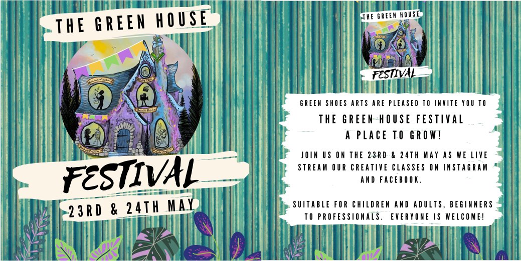 BDGivingUK's tweet photo. As we are nearing the end of #BDGivingWeek the amazing people at @GreenShoesArts1 have got you sorted for the week-end! The free Green House Festival will entertain families on Sat and Sun with a flurry of activities. More information 👉 https://t.co/aBX8d7mE9a #StrongerBD https://t.co/kvQtEirEhP
