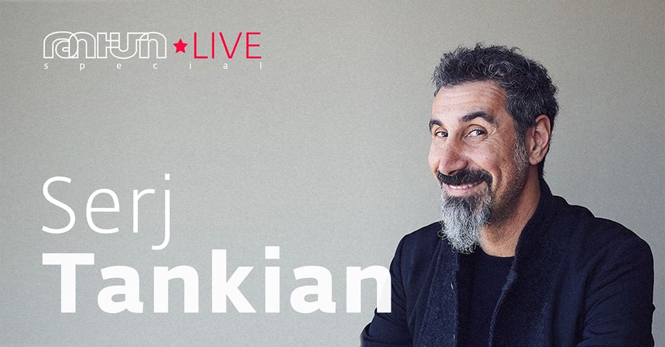 tumocenter's tweet photo. It's a double dose of #TUMOLive this weekend, with musician and TUMO board member Serj Tankian hosting a special talk all the way from New Zealand! Gather all your questions and join us this Sunday, May 24, at 12:00 p.m on Facebook: https://t.co/2HnzvuLAxI https://t.co/eXxMeXHGHd