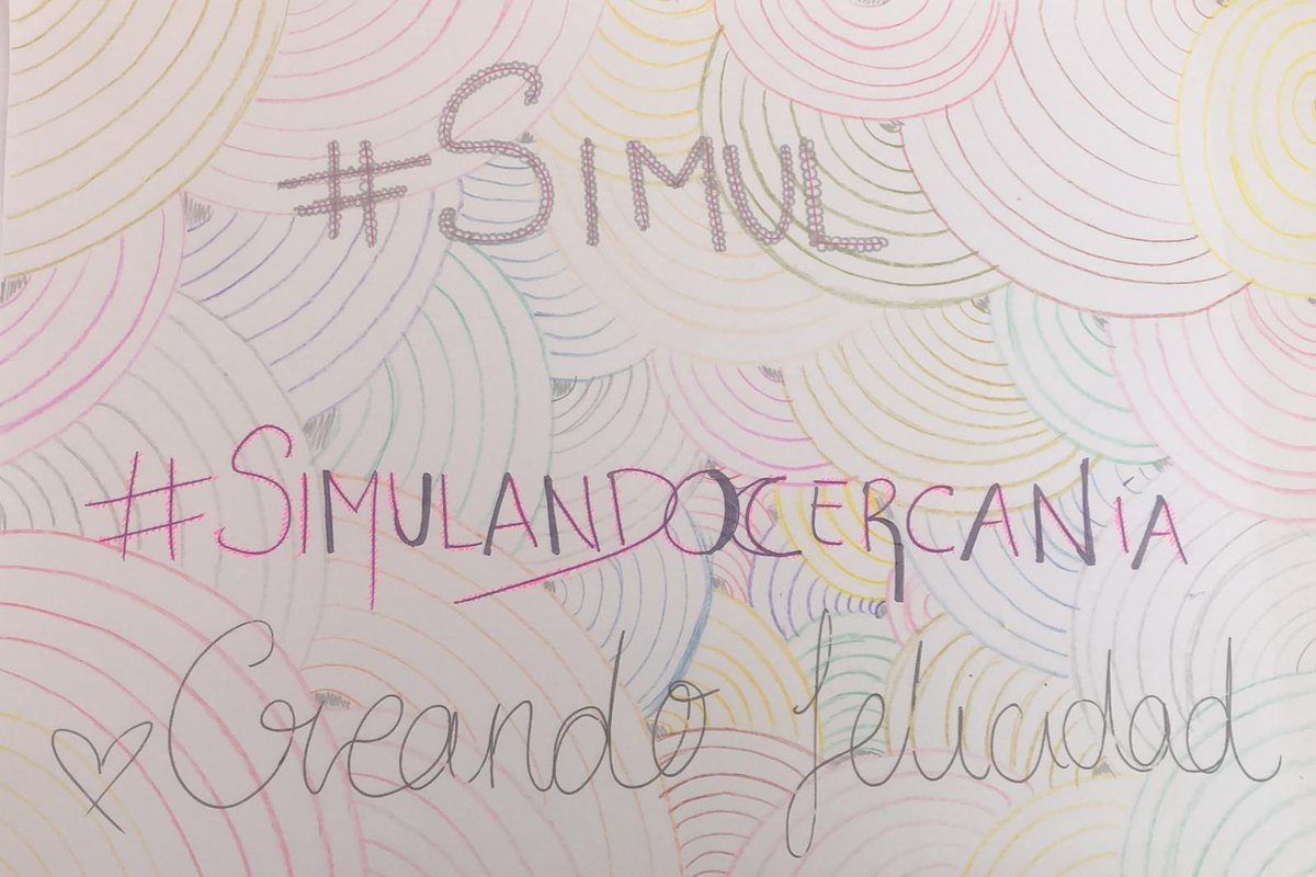CienciaULL's tweet photo. 👧👧Las alumnas Lucía y Laura del IES San Nicolás, nos mandan todo su cariño y afecto a través del #ProgramaSIMUL de @ULL y @CabildoTenerife 🌈
#simulandocercanía #intergeneracional #juventudymayores #valientesintergeneracionales #QuédateEnCasa https://t.co/5ChD71l4kK