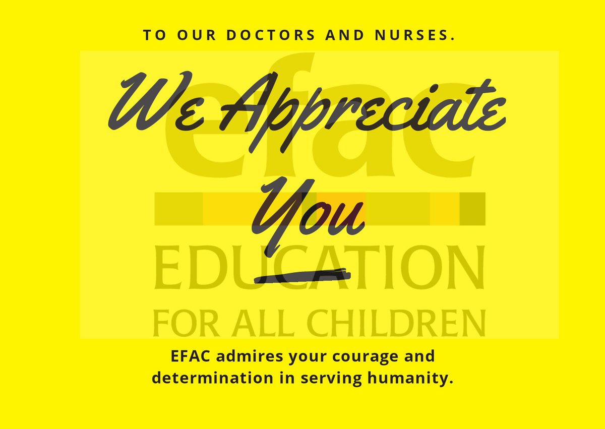 PowerOfOneKenya's tweet photo. We thank and appreciate our EFAC scholars both practising and student doctors and nurses for holding us up through the #covid19kenya situation.
You are our pride.
#PowerOfOneKenya
#covid19kenya 
@GivingEducation https://t.co/23YOW3a8aW