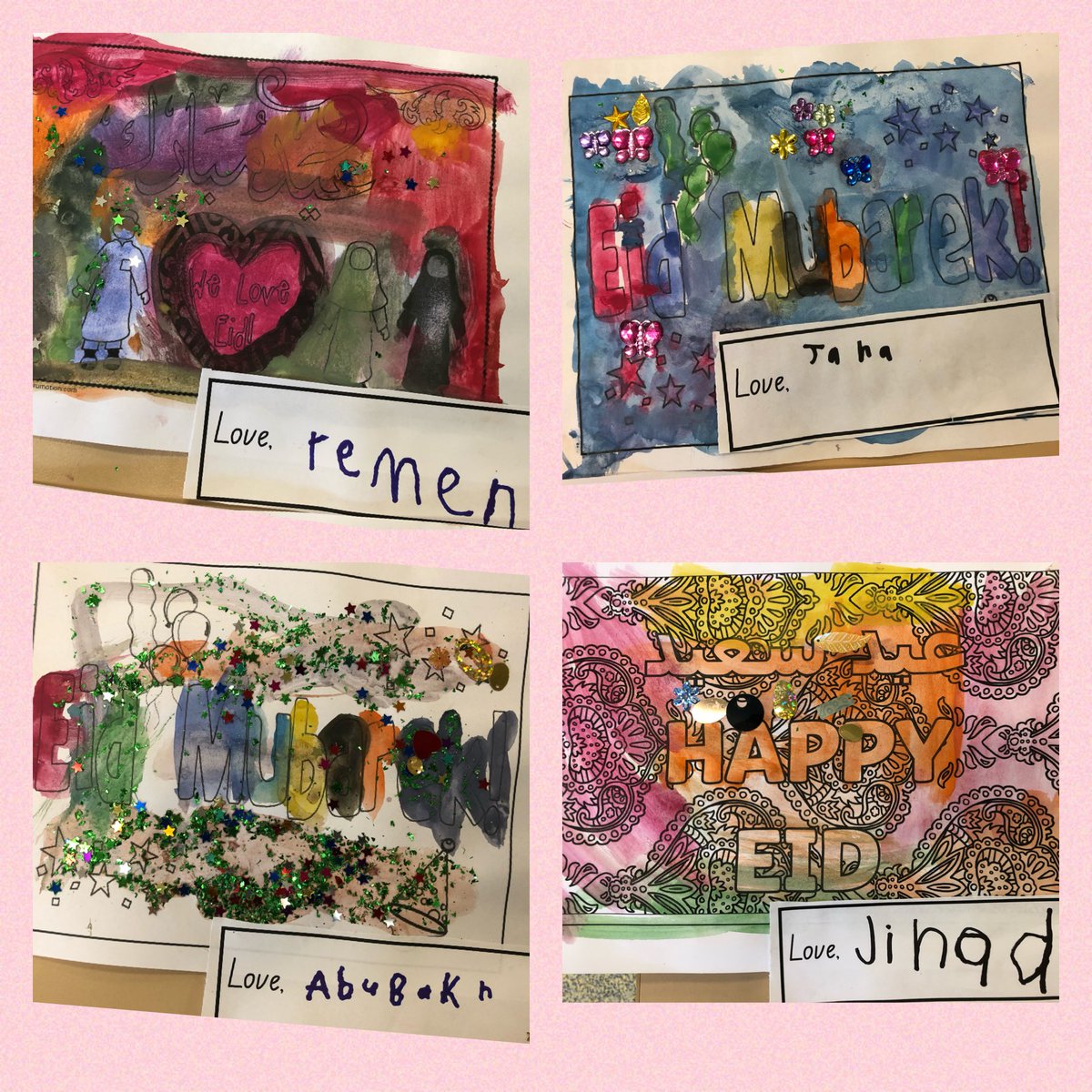 Stephanie galanos (@steph_galanos) on Twitter photo Eid Mubarak from some of our kindergarten students! Wishing all families celebrating this weekend a safe and happy Eid 💝 <a href="/VillawoodEastPS/">Villawood East</a> Eid Mubarak from some of our kindergarten students! Wishing all families celebrating this weekend a safe and happy Eid 💝 <a href="/VillawoodEastPS/">Villawood East</a>