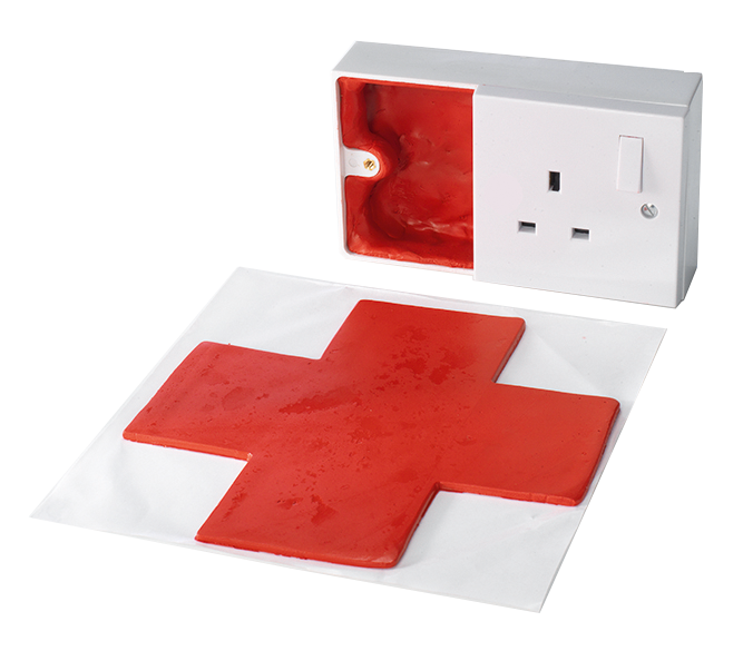 Astroflame's tweet photo. Easy to apply fire &amp; sound rated pad for sockets | Available in a range of sizes | EN 1366-3:2004 &amp; BS:EN 1364-1 fire tested. For more info go to: https://t.co/ncnYY7pHNi #astroflame #architecture #architects #Construction #constructionuk #puttypads #pads #firesafety #socketboxes https://t.co/Zk4GSzcH11