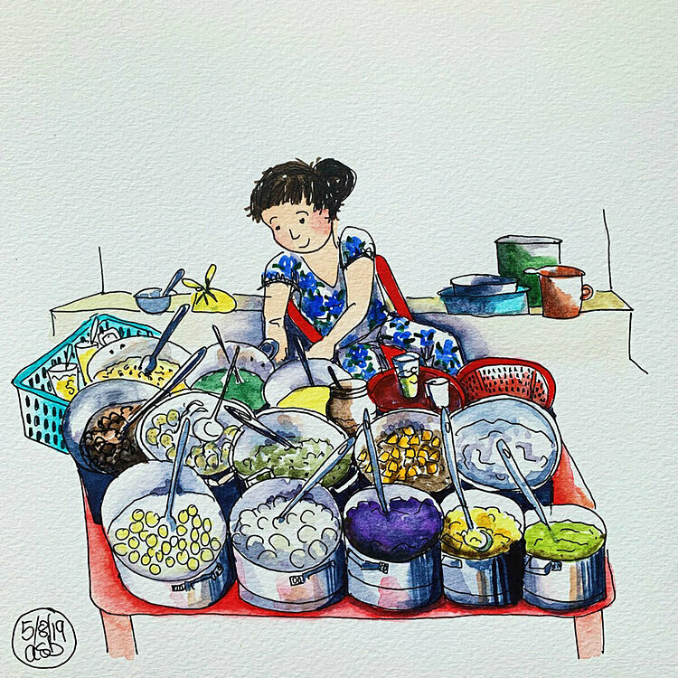 MienThinh's tweet photo. Daily life in Hoi An is shown by the drawing of Anna Barnes - an Australian who fell in love with Hoi An since 2012
See more: https://t.co/R5X9TIGIzL
#Hoian #Vietnam #drawing https://t.co/2xHA2tat15