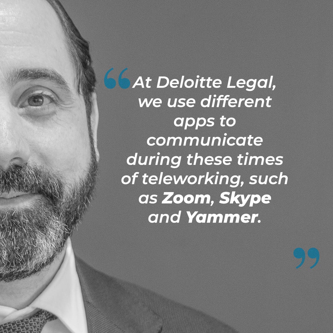 Glegaltechhub's tweet image. These are some results from our #LegaltechSurveyWeek on communication &amp;amp; organization tools. Today, Manuel Fernández, Partner at Deloitte Legal , shares his ‘best software’ for teleworking. @Deloitte_ES #GlobalLegalTechHub #legaltech #digitaltransformation #technology #innovation