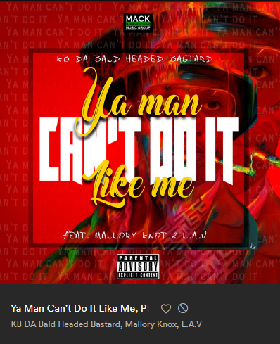 This week's example: unless this is a confusing comeback from former Cambridge alt rockers Mallory Knox, we've got another [Artist Name] / [Artist ID] mix up here.