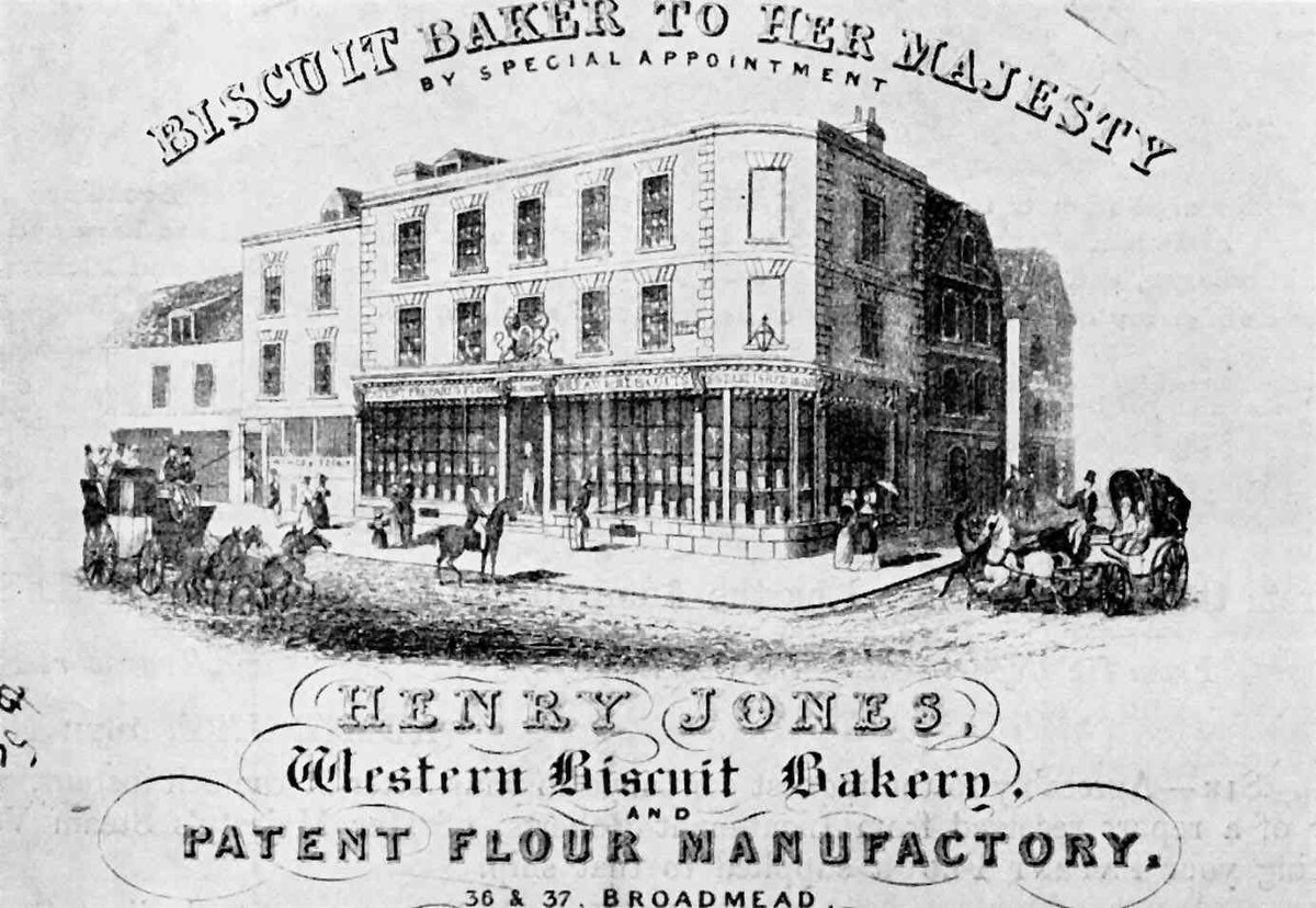 In 1845, Jones applied for a patent for a revolutionary invention that would change baking forever - a process of baking without yeast! The patent is now held  @bristolarchives. Jones's patent flour made baking much easier and faster and of course he claimed it tasted better too!
