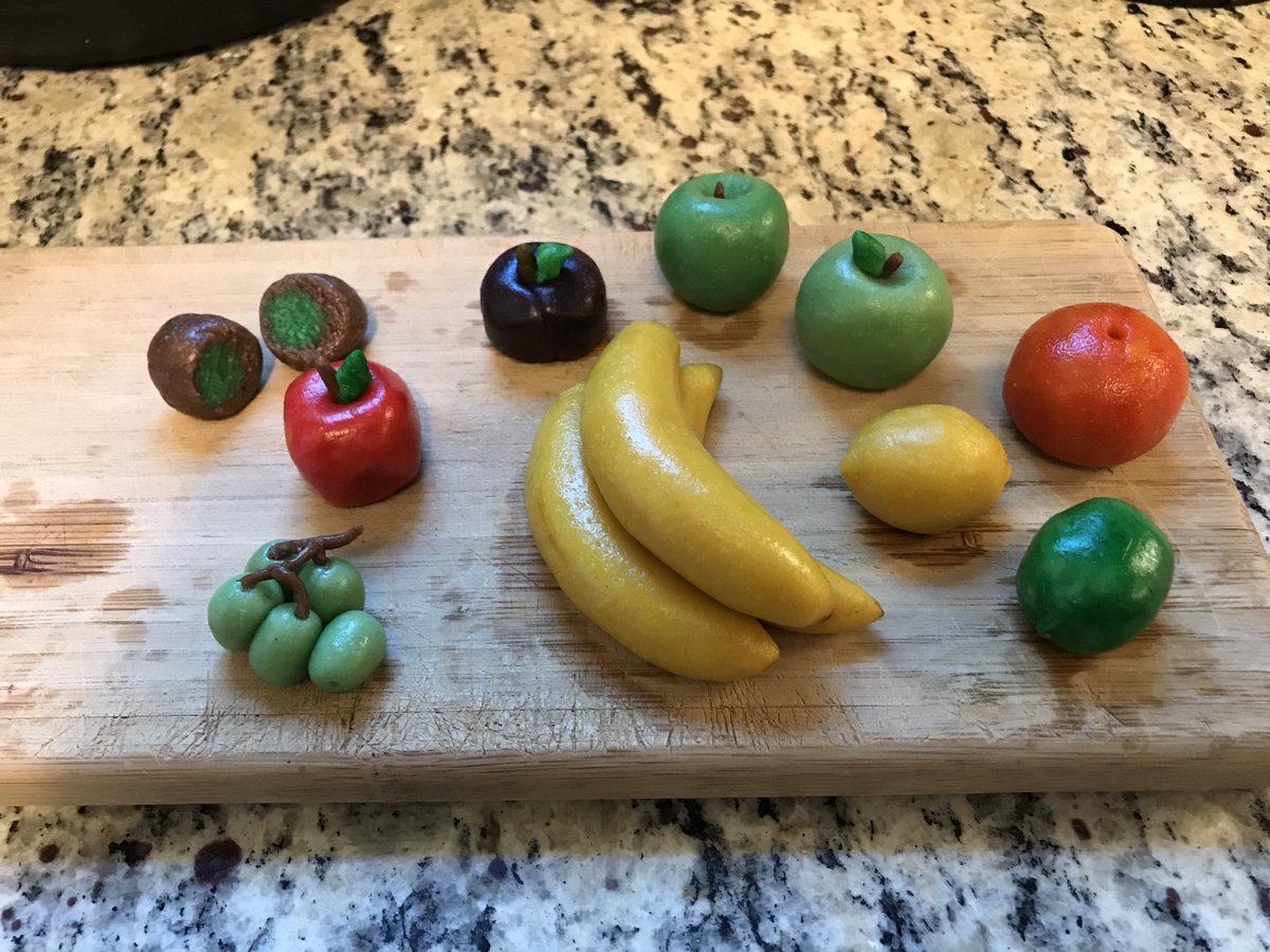 curious_georgi's tweet photo. Made marzipan. Take that, bread-makers! #Quarantine #marzipan #Covid_19 #notbread https://t.co/MielBxDuqq