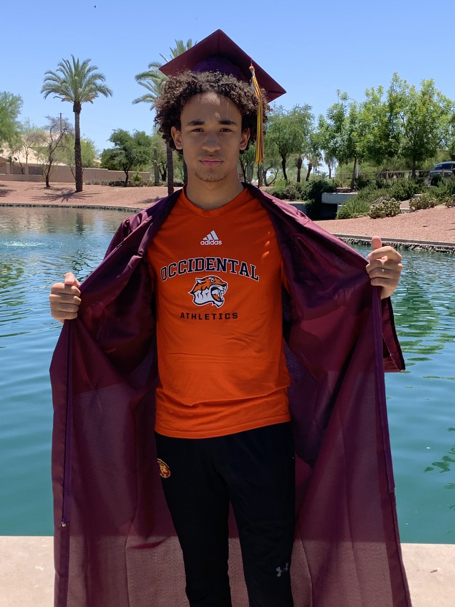 Now that he has officially graduated with HONORS <a href="/devon11guest/">Devon Guest</a> begins a NEW Academic JOURNEY at <a href="/Occidental/">Occidental College</a> while competing at a high level playing for <a href="/oxy_football/">Oxy Football</a> . <a href="/PGuest13/">PGuest</a> and I couldn't be more proud or be more ready to watch you succeed at the next Level.