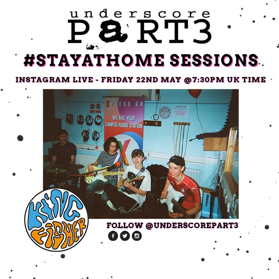 underscorepart3's tweet photo. Make sure you tune in over on Instagram from 7:30pm tonight to catch Kingfisher and @LongTonicBand going live for our #STAYHOME Sessions! https://t.co/qytollSqTX