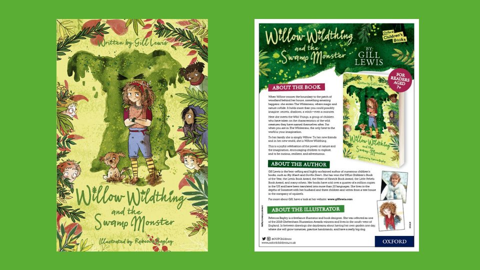 OxfordChildrens's tweet photo. Looking for some fun #OutdoorActivities to do with your family? Look for #AnimalTracks on a walk in the woods or #MakeADen in the garden with our wonderfully wild reading notes for #WillowWildthing and the Swamp Monster!

Download here: https://t.co/qhVhHEJtzJ https://t.co/LI4Vdd2Ble
