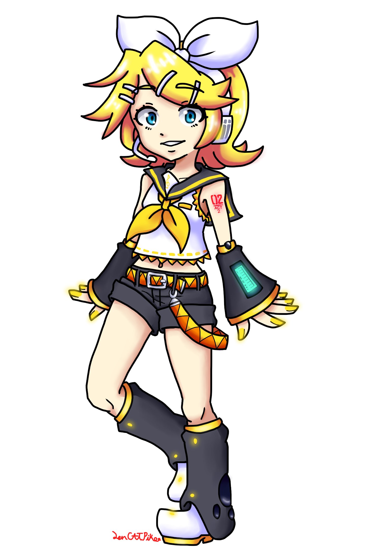 リンリン 2月予約】グッドスマイルカンパニー ねんどろいど 鏡音リン 2.0