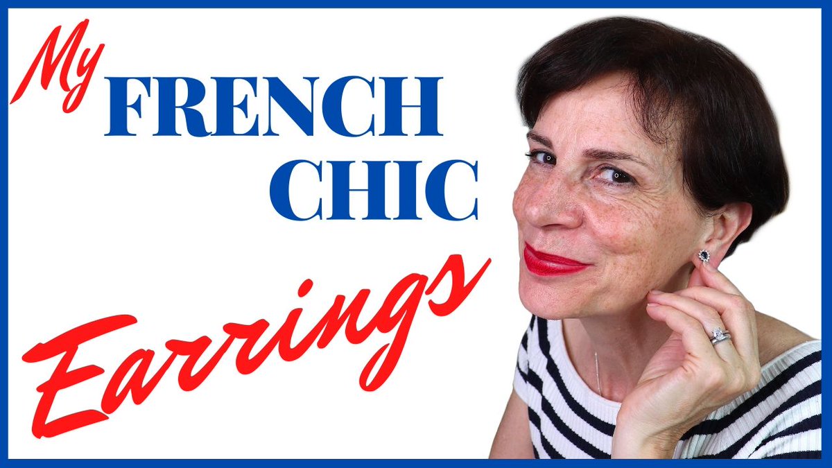 Choose #earrings like a #FrenchWoman and every outfit will have that P-EAR-FECT finishing touch watch tonight at 9pm Paris Time bit.ly/33Jb2jz Please RT xx
#frenchchic #frenchstyle #over50 #outfitoftheday #over50style #over50beauty #jewellery