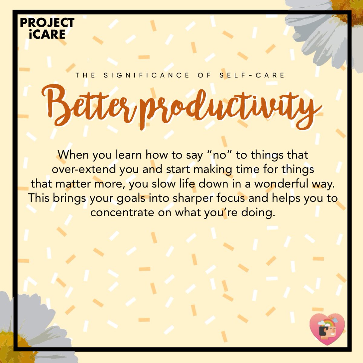 ProjectiCare22's tweet photo. Ikaw! Oo, ikaw👋🏻

You are worthy ✨
You are incredible 🌼
You are lovable💚

We, the Project iCare wants to remind you that self care is best gift you can offer yourself. We all wanted to be loved and be loved and the first thing we have to do is to LOVE OURSELVES. 😌 https://t.co/kO2txgKKMn