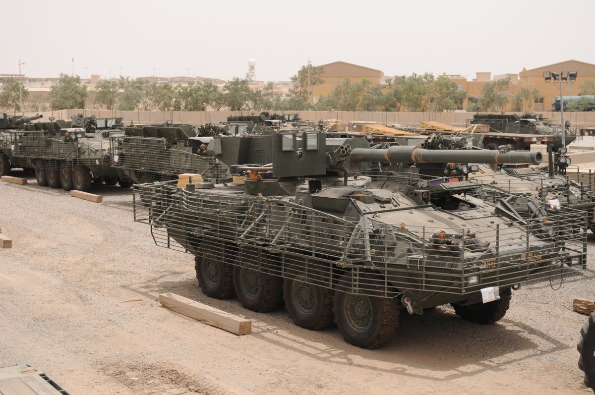 A thread on recovering battle-damaged vehicles: Sometimes my research involves searching through endless pages of Chinese propaganda, but at other times I get to read things like combat reports from US Stryker Bdes. The following is based on the latter. /1