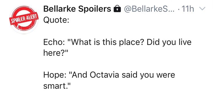 BELLARKESPOILED TWEETS FOR THOSE WHO MISSED IT