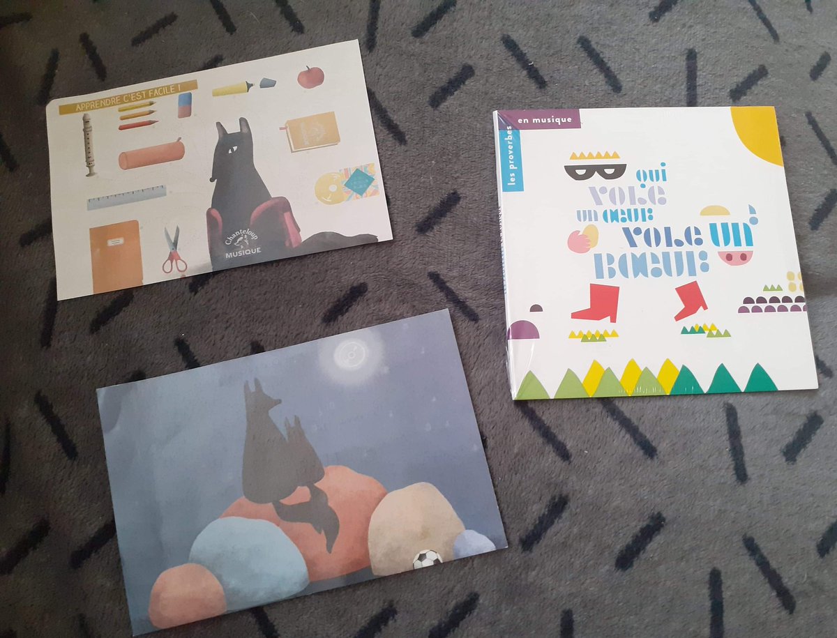 21Puce's tweet photo. Merci #mamadvisor et #Chanteloup pour ce CD Les Proverbes en musique https://t.co/rNMPkaNA1W