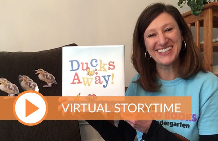 LoudounLibrary's tweet photo. Ms. Jennifer from #BrambletonLibrary is back with another virtual storytime! β€οΈπ Tune in at 11 a.m. Friday for a reading of "Ducks Away!" followed by an interactive song about another duck adventure.
#SocialDistancing #virtualstorytime #kidlit https://t.co/UXI65MCjHG